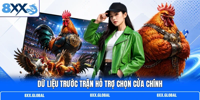 Dữ liệu trước trận hỗ trợ chọn cửa chính